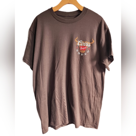 Coors Rodeo Vintage-look Unisex T-Shirt, s l - Picture 2 of 4